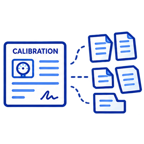 Equipment Calibration Record Fragmentation
